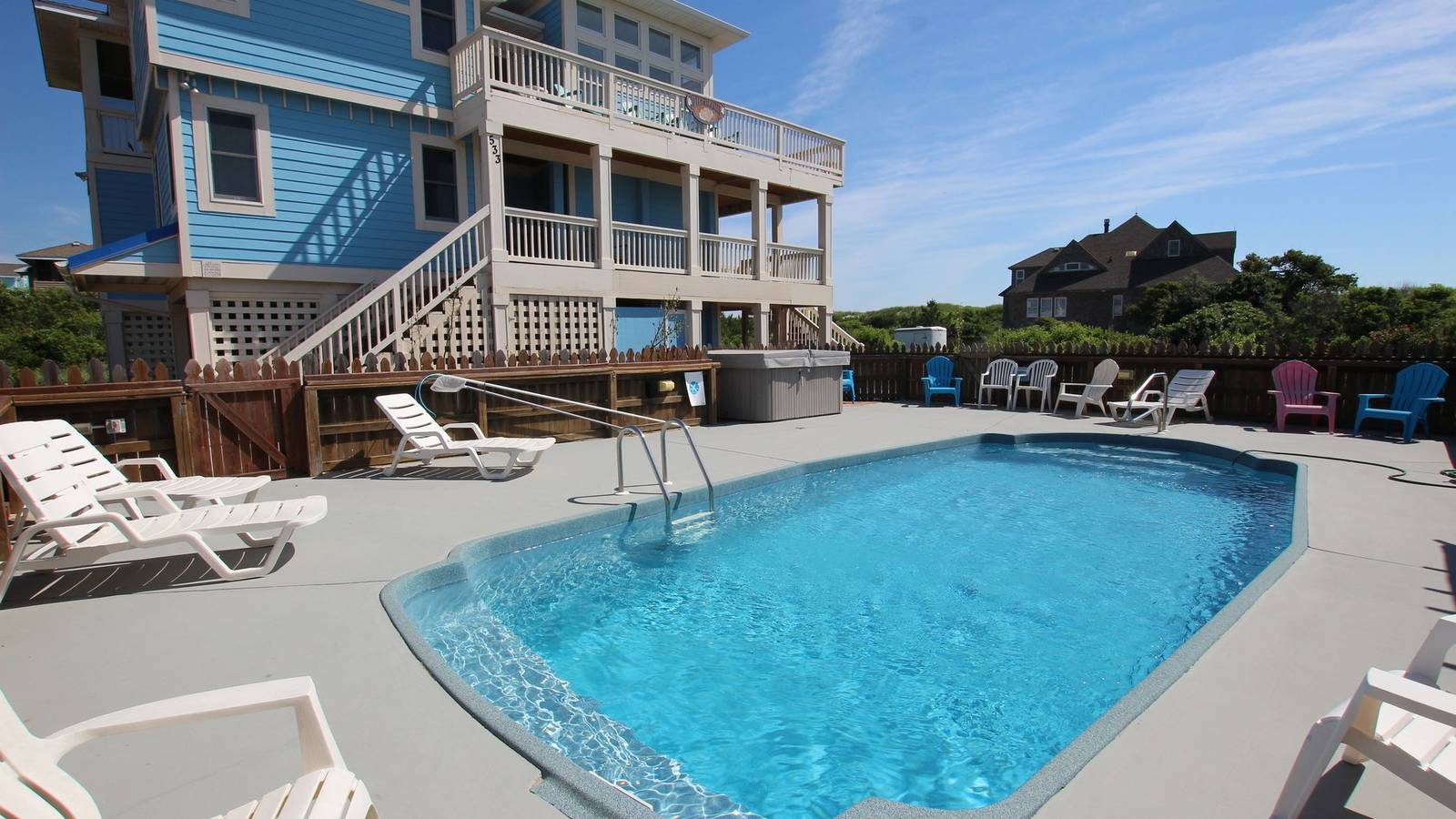 Pool area